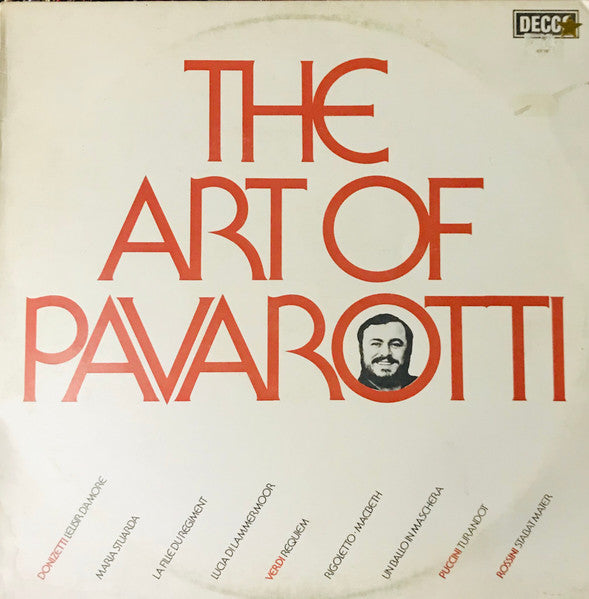 Luciano Pavarotti : The Art Of Pavarotti (LP, Comp)