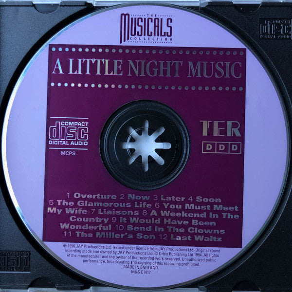 Stephen Sondheim : A Little Night Music (CD)