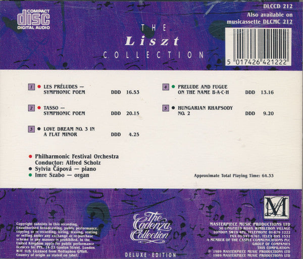 Liszt* : The Liszt Collection (CD, Comp, Dlx)