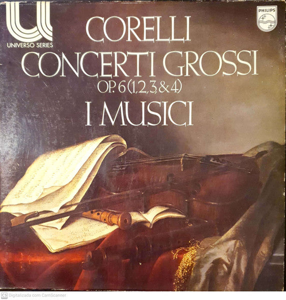 Corelli*, I Musici : Concerti Grossi Op.6 (Nr.1-4) (LP, RE)