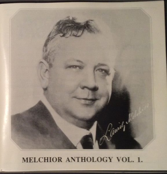 Lauritz Melchior : The First Recordings · Baritone 1913-15, Early Tenor 1920-21  (2xCD, Comp)