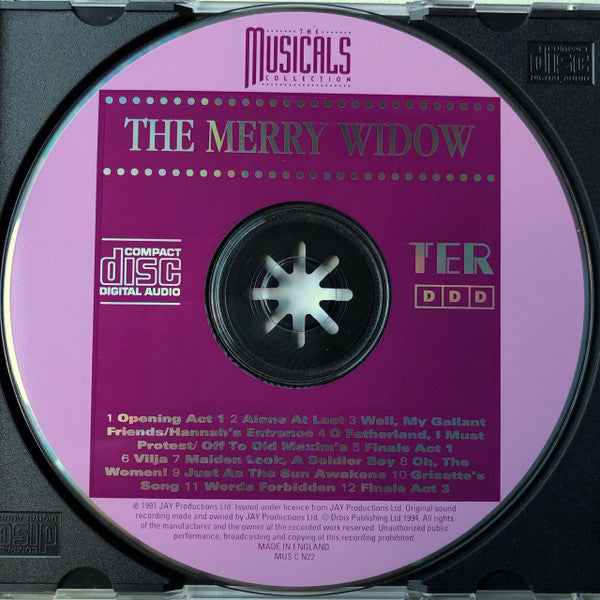 Franz Lehár : The Merry Widow (CD, Album)