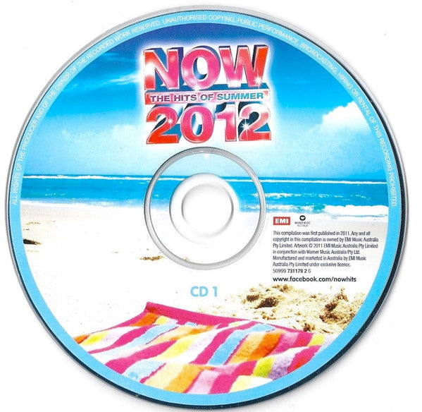 Various : Now: The Hits Of Summer 2012 (2xCD, Comp)