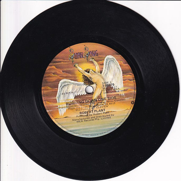 Robert Plant : Burning Down One Side (7", Single)