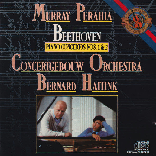 Beethoven* - Murray Perahia, Concertgebouw Orchestra*, Bernard Haitink : Piano Concertos Nos. 1 & 2 (CD, Album)
