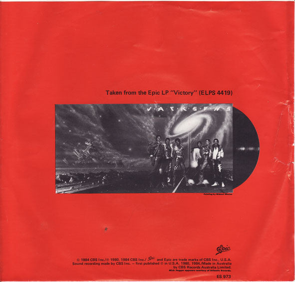 Jacksons* : State Of Shock (7", Single)