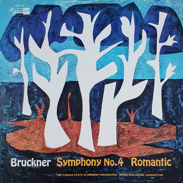 Anton Bruckner, Tonkünstler Orchestra - Heinz Wallberg : Symphony No. 4 "Romantic" (LP, Album)