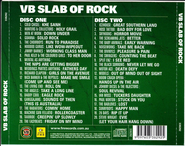 Various : VB Slab Of Rock (CD, Comp)