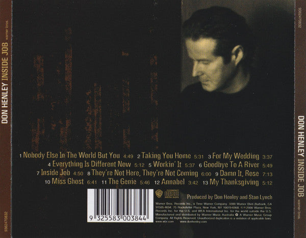 Don Henley : Inside Job (CD, Album)