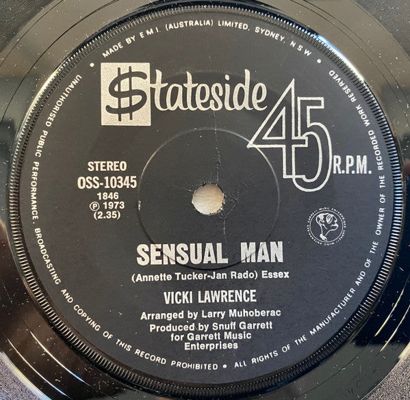 Vicki Lawrence : Ships In The Night (7", Single)