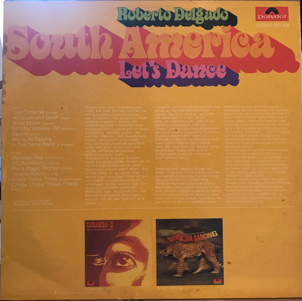Roberto Delgado : South America Let's Dance (LP, Album)