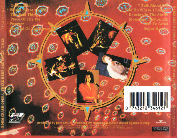 Boom Crash Opera : These Here Are Crazy Times (CD, Album, RE)