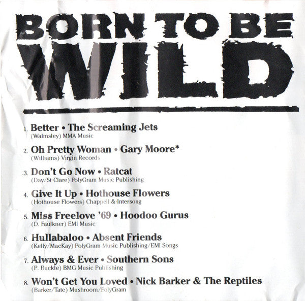 Various : Born To Be Wild (CD, Comp)