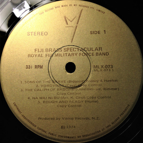 Royal Fiji Military Forces Band* : Fiji Brass Spectacular (LP, Album)