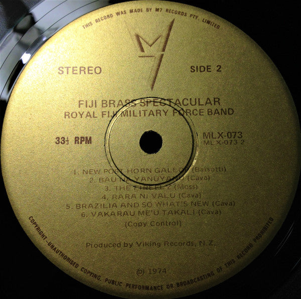 Royal Fiji Military Forces Band* : Fiji Brass Spectacular (LP, Album)