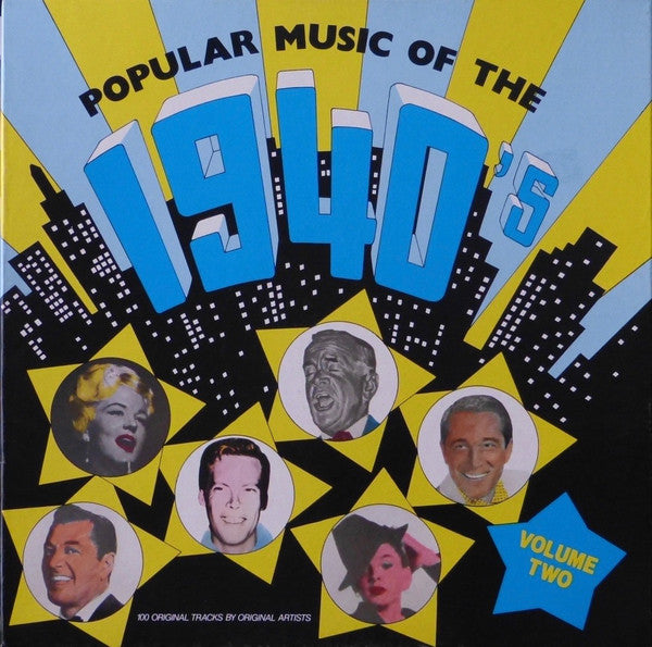 Various : Popular Music Of The 1940's Volume Two (5xLP, Comp + Box)
