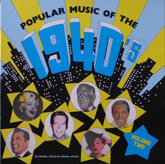 Various : Popular Music Of The 1940's Volume Two (5xLP, Comp + Box)