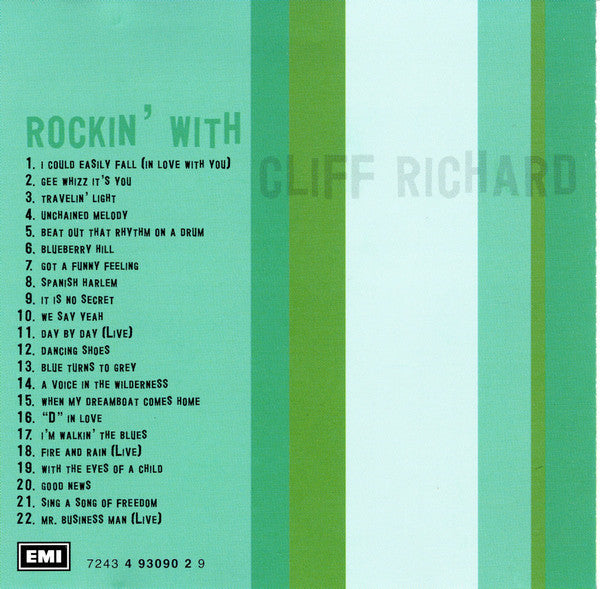 Cliff Richard : Rockin' With Cliff Richard (CD, Comp, RE)