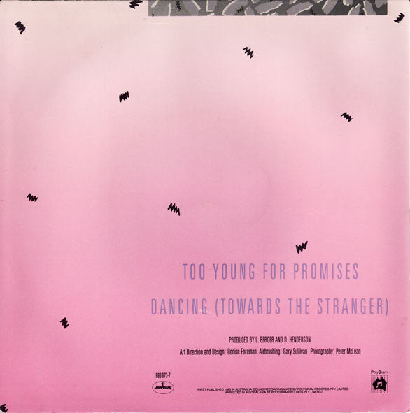 Koo Dé Tah : Too Young For Promises (7", Single)