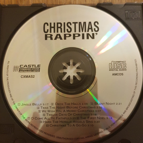 The Grand Rapmasters Featuring Afrika Bambaataa, MC G.L.O.B.E., Pow Wow : Christmas Rappin' (CD, Album)