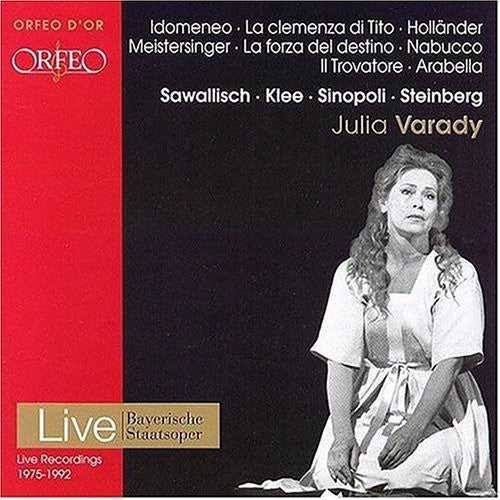 Iulia Várady - Wolfgang Sawallisch, Bernhard Klee, Giuseppe Sinopoli, Pinchas Steinberg : Idomeneo - La Clemenza Di Tito - Holländer - Meistersinger - La Forza Del Destino - Nabucco - Il Trovatore - Arabella (CD, Album, Comp)