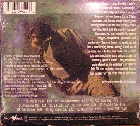 Burning Spear : Living Dub, Volume 4 (CD, Album)