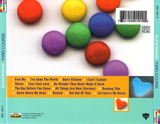 Blancmange : The Third Course (CD, Comp)