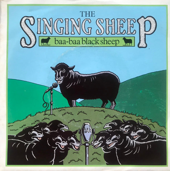 The Singing Sheep : Baa-Baa Black Sheep (7", Single, Promo)