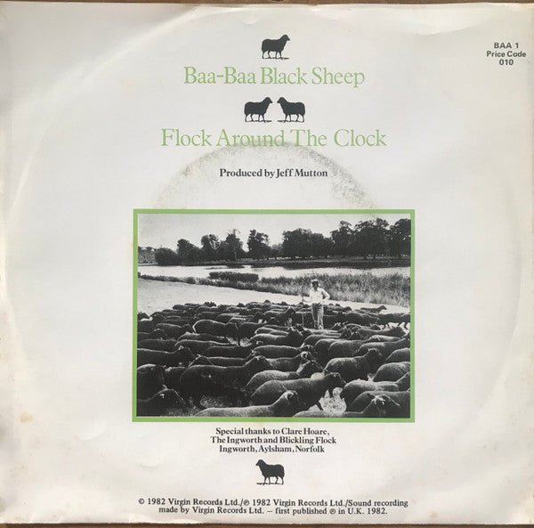 The Singing Sheep : Baa-Baa Black Sheep (7", Single, Promo)