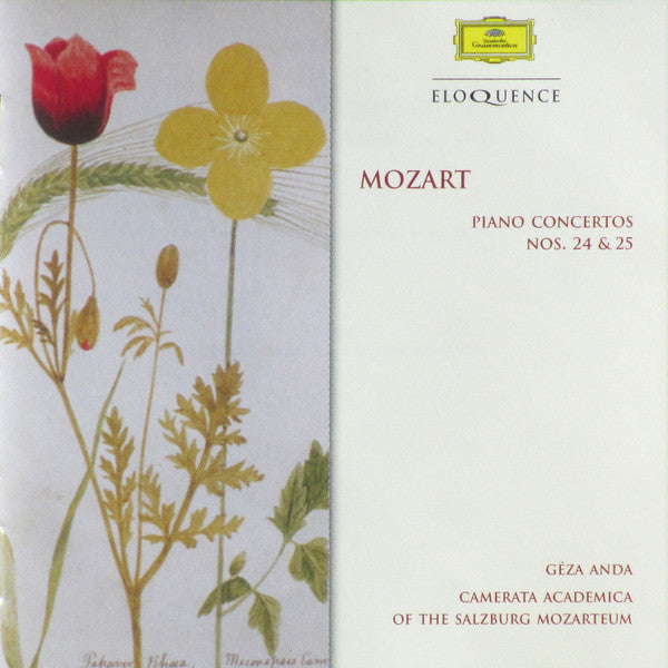 Mozart*, Géza Anda, Camerata Academica Of The Salzburg Mozarteum* : Piano Concertos Nos. 24 & 25 (CD, Comp)