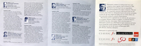 Various : Masterprize 2003 (CD)