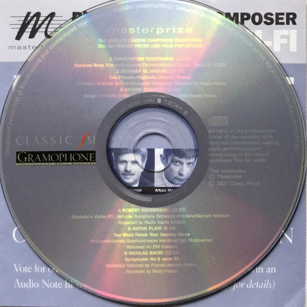 Various : Masterprize 2003 (CD)