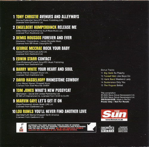 Various : Medallion Man (CD, Comp, Promo)