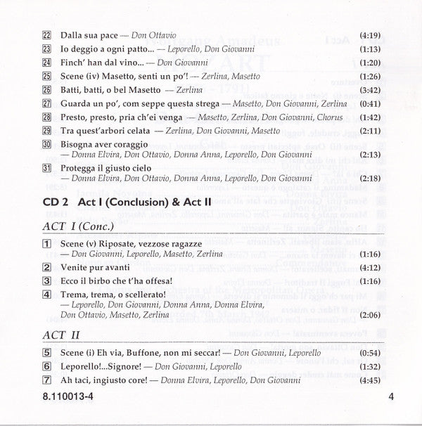 Wolfgang Amadeus Mozart - Ezio Pinza, Rose Bampton, Jarmila Novotná, Alexander Kipnis, Charles Kullman, Bidú Sayão, Norman Cordon, Metropolitan Opera* And Chorus*, Bruno Walter : Don Giovanni (2xCD, Album, Mono, RE, RM)