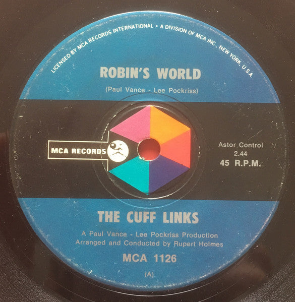The Cuff Links : Robin's World (7", Single)