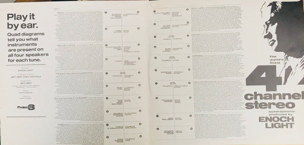 Enoch Light : 4 Channel (Quadraphonic) Dynamite (LP, Album, Quad)