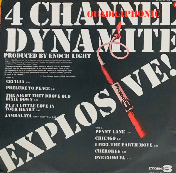 Enoch Light : 4 Channel (Quadraphonic) Dynamite (LP, Album, Quad)