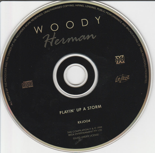 Woody Herman : Playin' Up A Storm (CD, Album)