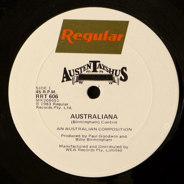 Austen Tayshus : Australiana (12", Single, RP)