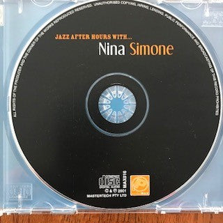 Nina Simone : Jazz After Hours With ... Nina Simone (CD, Comp)