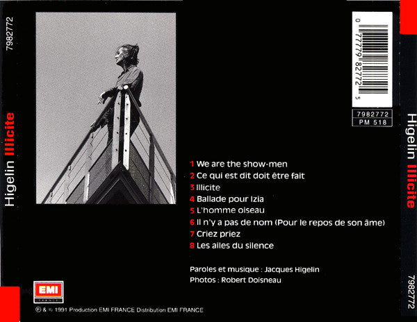 Jacques Higelin : Illicite (CD, Album)