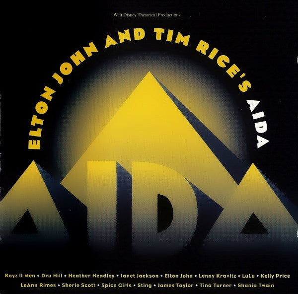 Elton John And Tim Rice : Aida (CD, Album, PMD)