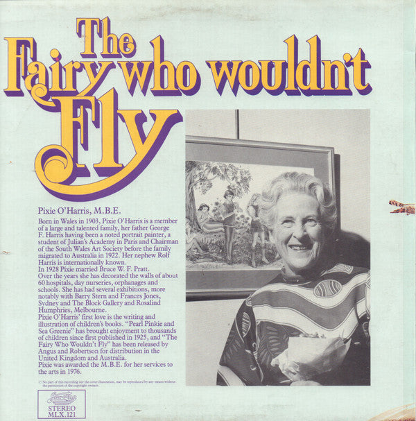 Pixie O'Harris : The Fairy Who Wouldn't Fly (LP)