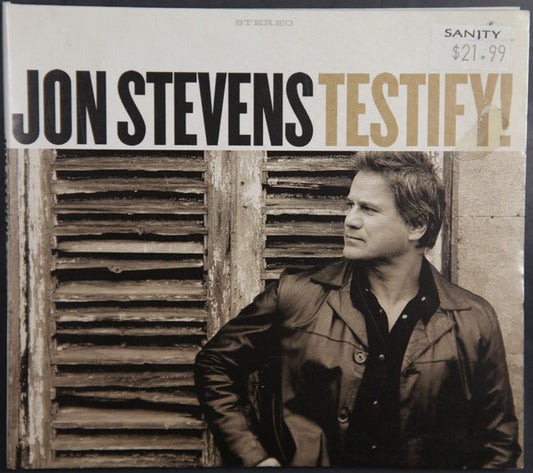 Jon Stevens : Testify! (CD, Album, Dig)