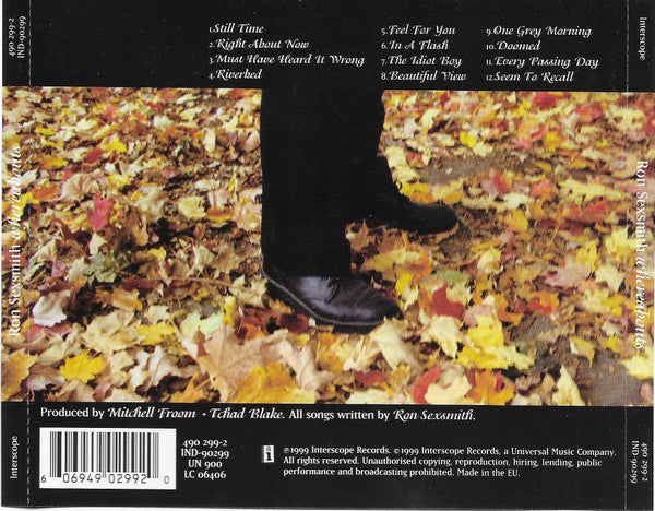 Ron Sexsmith : Whereabouts (CD, Album)