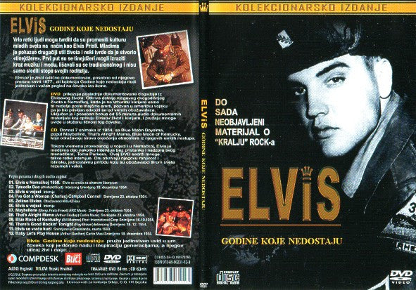 Elvis Presley : Godine Koje Nedostaju (DVD-V + CD, Comp, Mono)