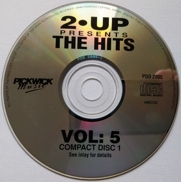 Various :  2 Up Presents The Hits Vol 5 (2xCD, Comp)
