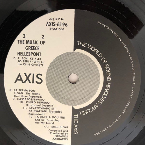 Σταύρος Ξαρχάκος : The Music Of Greece (Land Of The Lotus Eaters) (LP, Comp, RE)