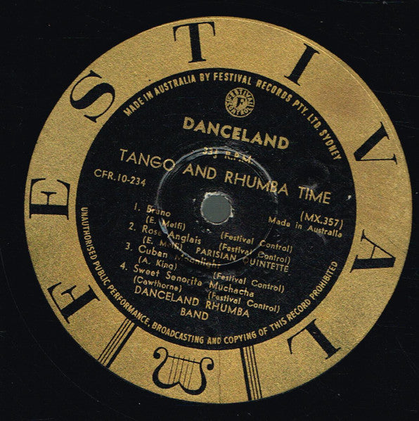 Darryl Stewart : Darryl Stewart Sings / Tango And Rhumba Time (10")