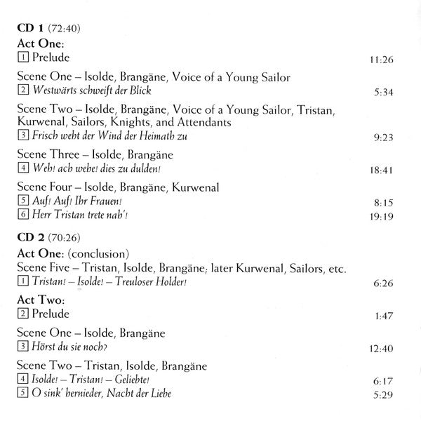 Wagner*, Kirsten Flagstad, Lauritz Melchior, Chorus Of The Royal Opera House, Covent Garden, London Philharmonic Orchestra, Fritz Reiner : Tristan Und Isolde (3xCD, RE)